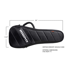 Vertigo Concert Ukulele Case, Black