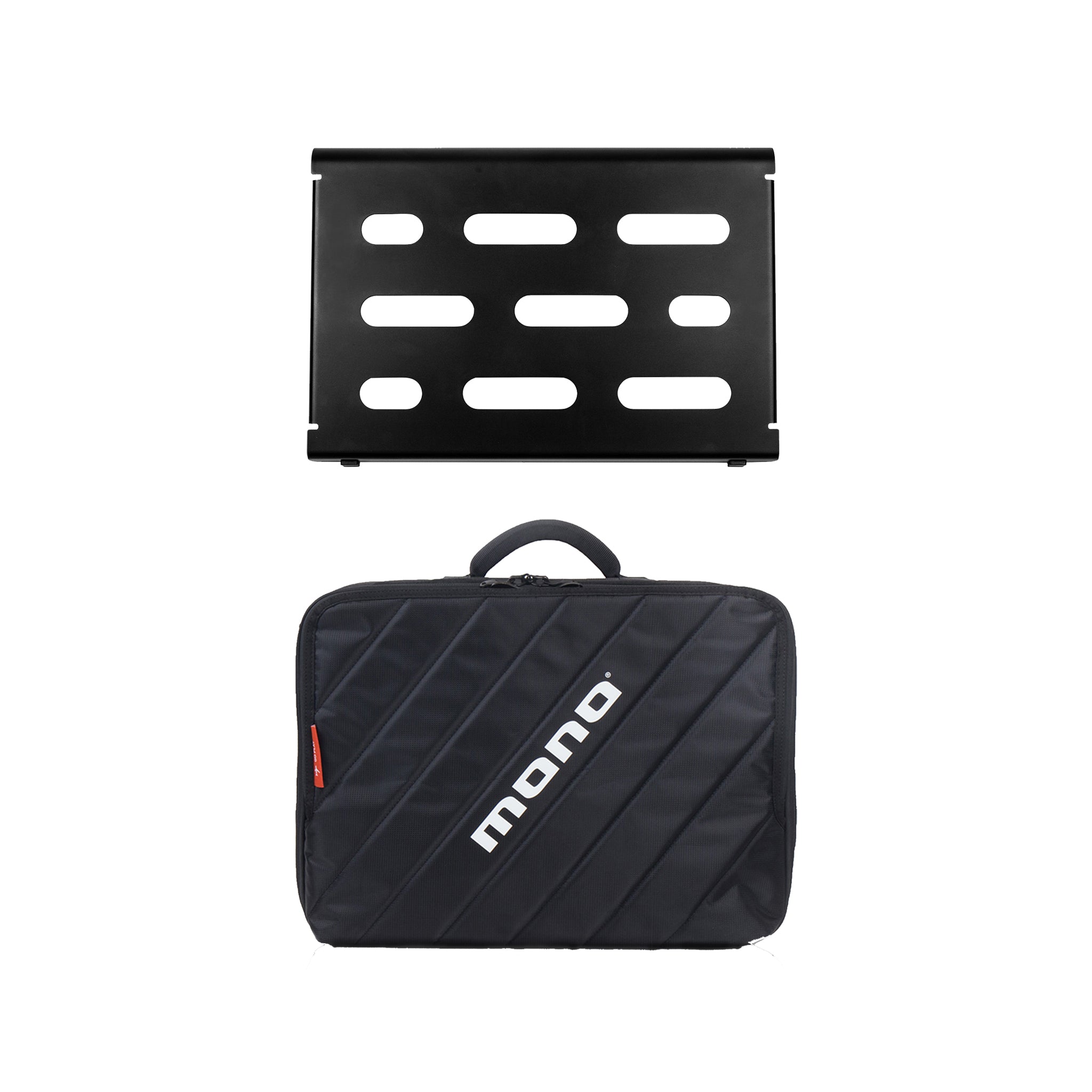 Pedalboard Small, Black and Club Accessory Case 2.0, Black