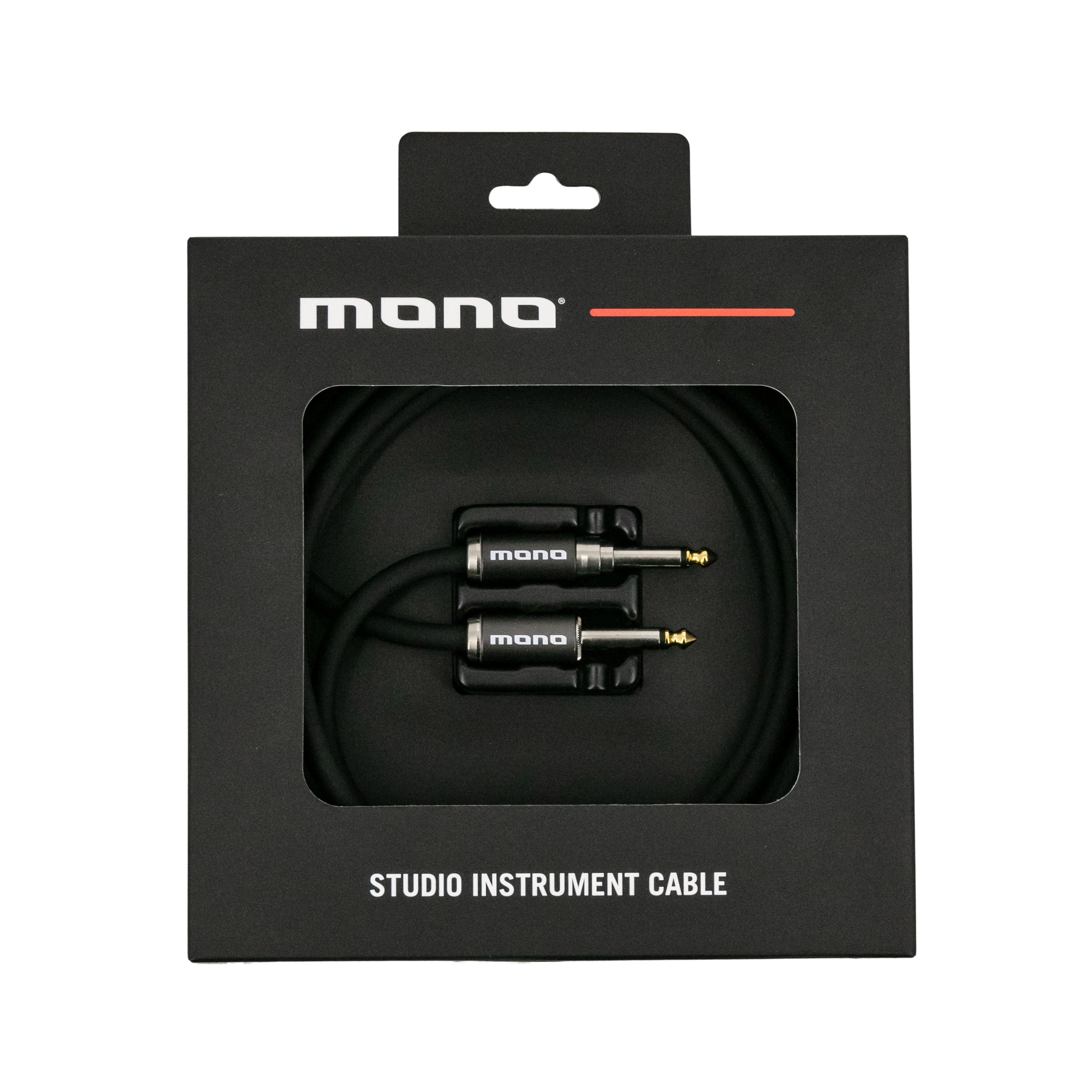 Studio Instrument Cable, Standard Straight to Silent Connector – MONO