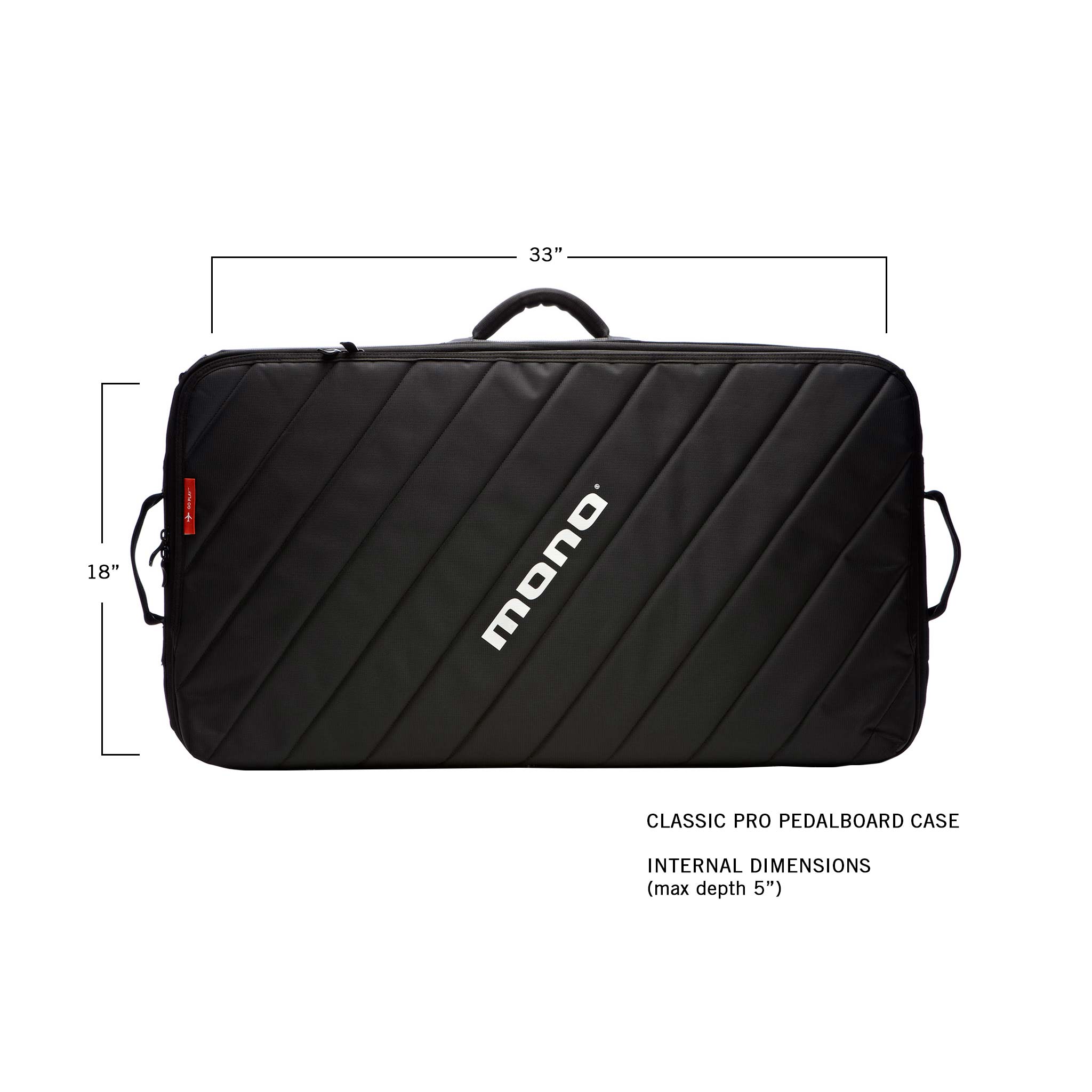 Classic Pro Pedalboard Case, Black – MONO