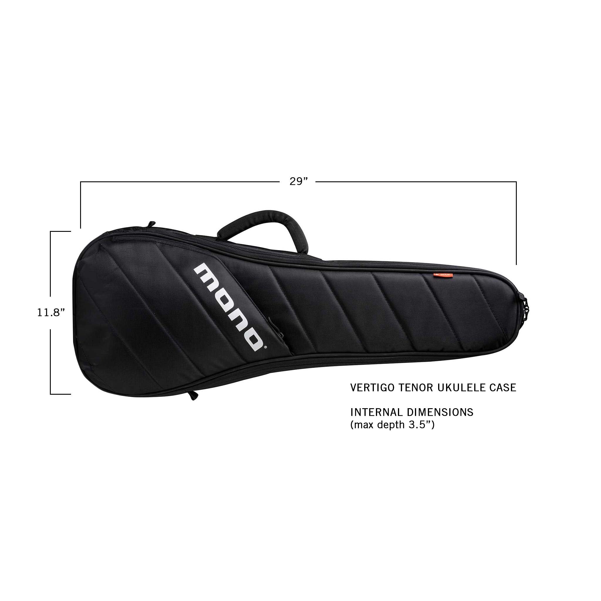 Vertigo Tenor Ukulele Case, Black – MONO