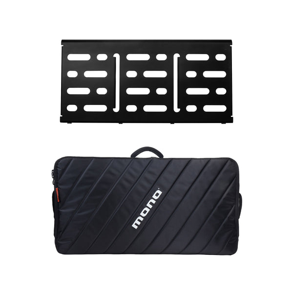 Pedalboard Large, Black and Pro Accessory Case 2.0, Black – MONO